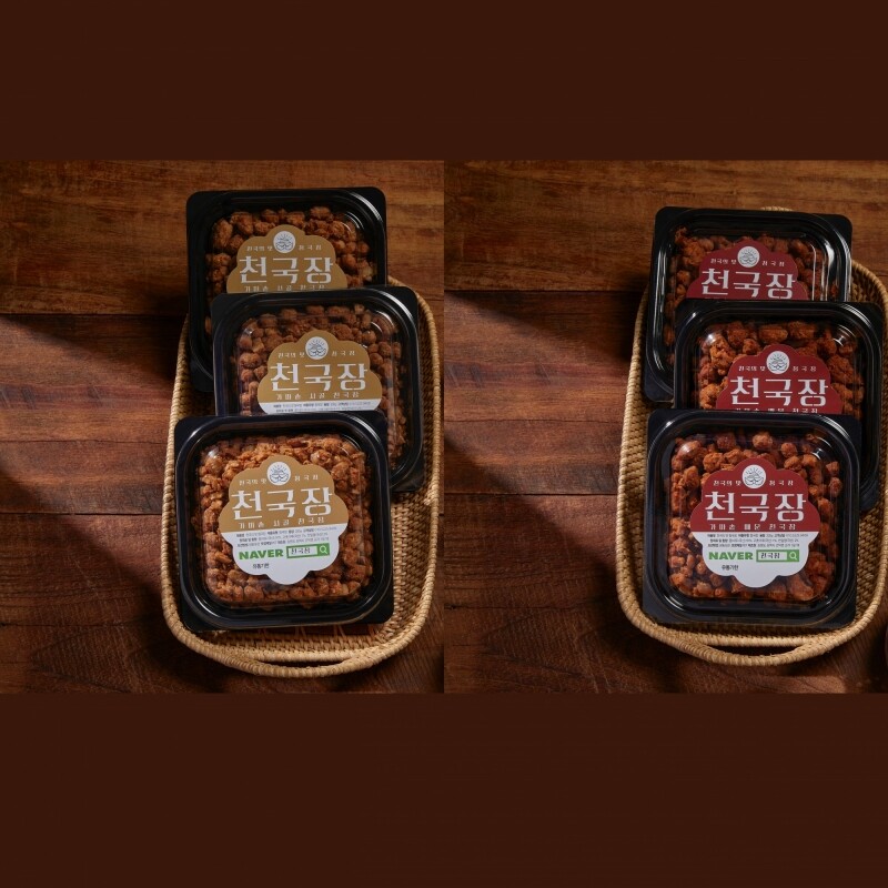 강원더몰,(라이브특가) 100% 국산콩 수제 청국장 (200gx6개)